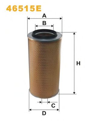 WIX FILTERS 46515e -  Воздушный фильтр